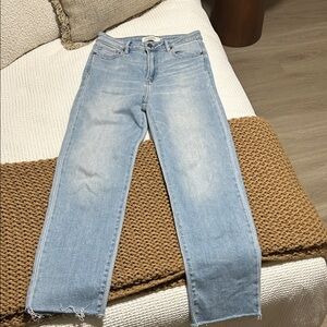 Classic Light Blue Straight Leg Women's Jeans